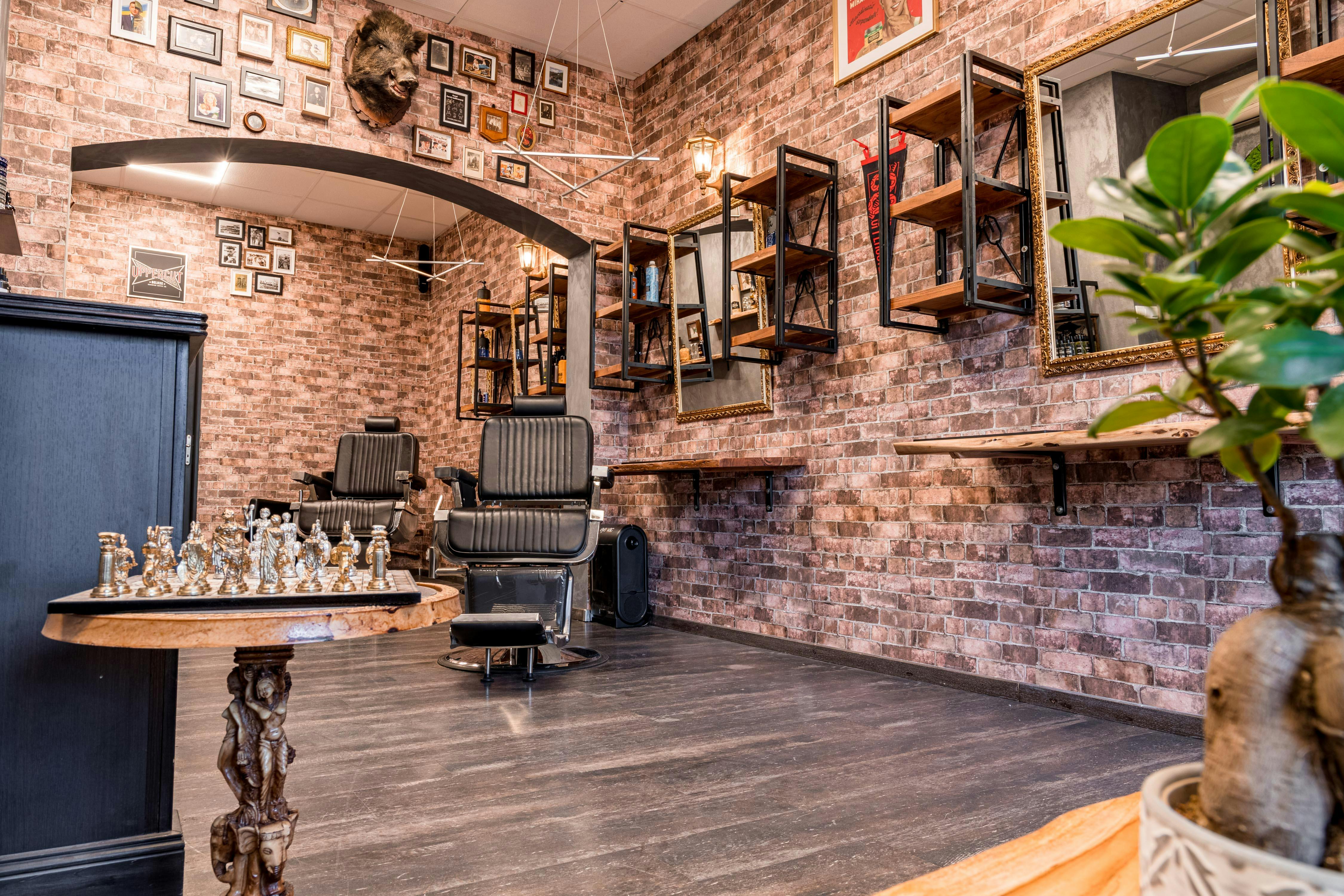Barbershop interiér
